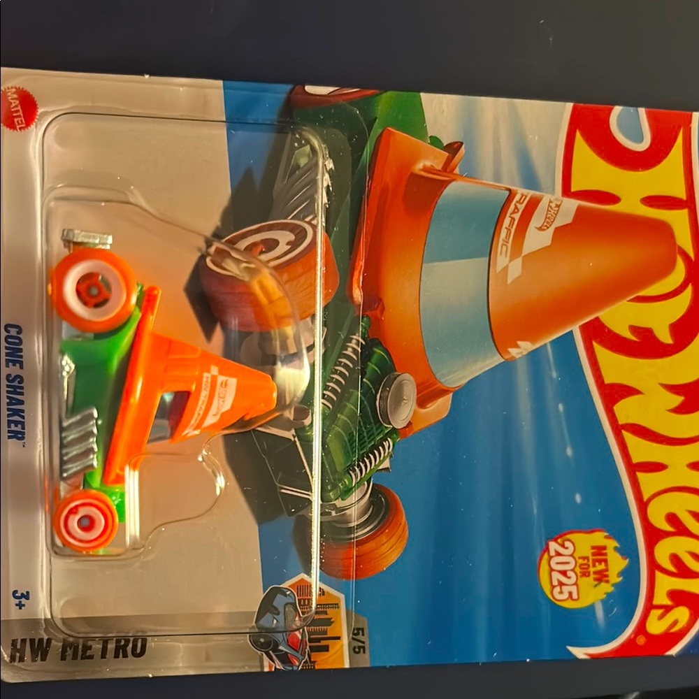 Come Smasher Toy Car - Vibrant Orange and Green
